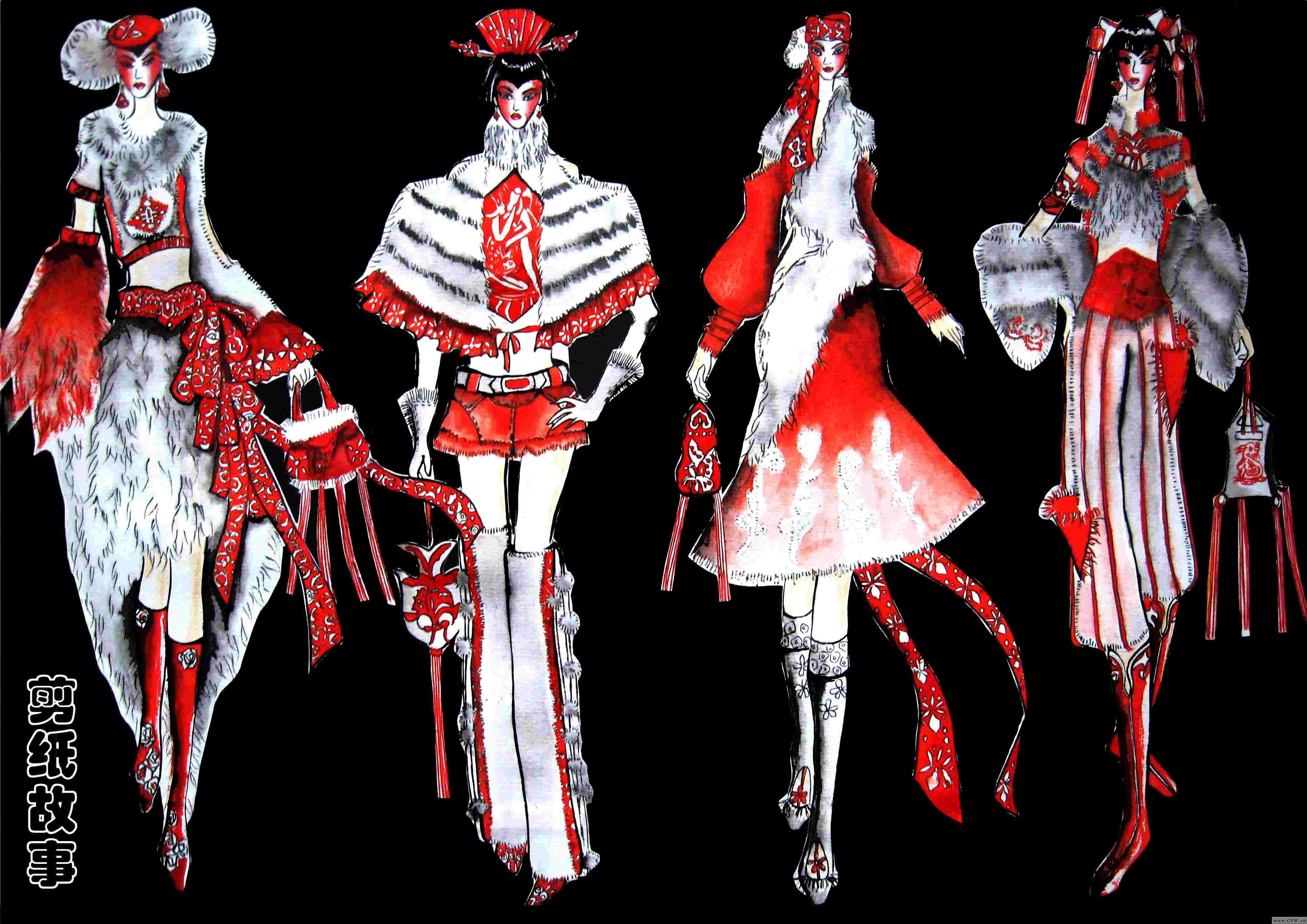 裘皮設(shè)計-女裝設(shè)計-服裝設(shè)計